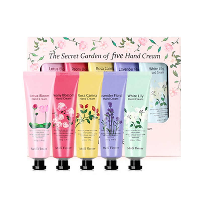 Mediflower The Secret Garden of Five Hand Cream Set