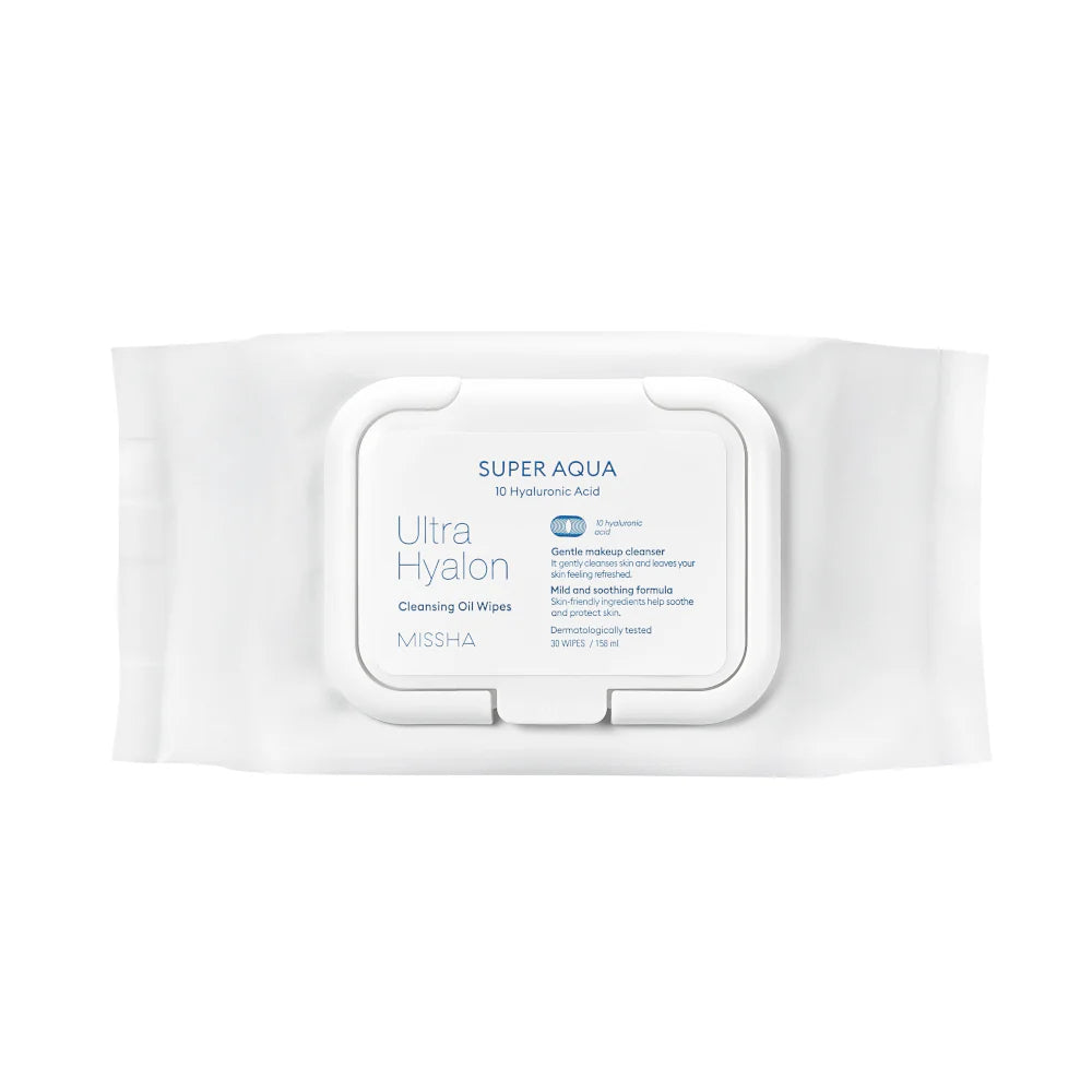 Missha Ultra Hyalron Cleansing Oil Wipes