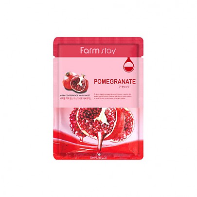 Farmstay Visible Difference Mask Sheet Pomegranate