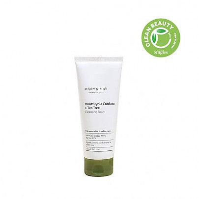 Mary & May Houttuynia Cordata + Tea Tree Cleansing Foam