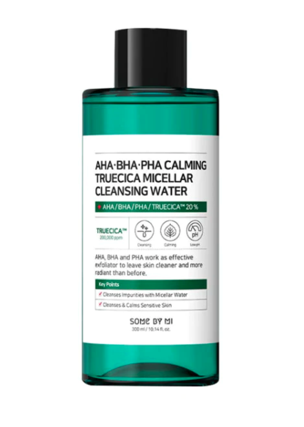 Somebymi AHA BHA PHA Calming Truecica Micellar Cleansing Water