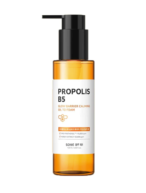 Some By Mi Propolis B5 Glow Barrier Calming Oil To Foam