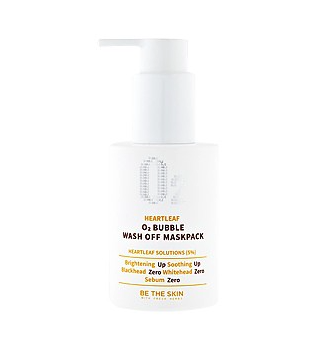 Be The Skin Hearleaf Bubble Wash Off Maskpack