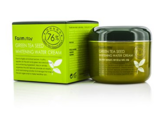 Farmstay Green Tea Seed Brightening Water Cream