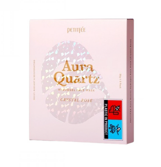 Petitfee Aura Quartz Hydrogel Face Mask Crystal Rose