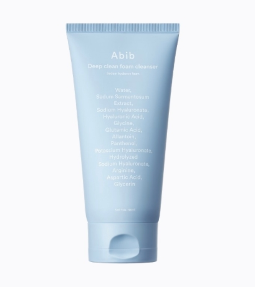 Abib Deep Clean Foam Cleanser Sedum Hyaluron Foam