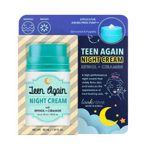 Look At Me Teen Again Night Cream Retinol + Ceramide