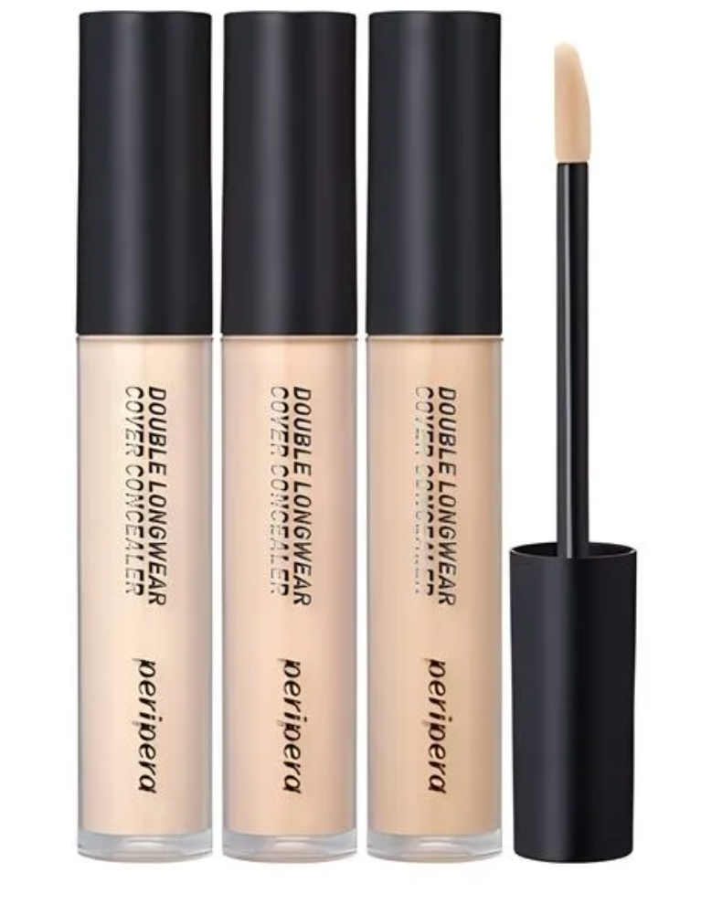 peripera - Double Longwear Cover Concealer - 3 Colors