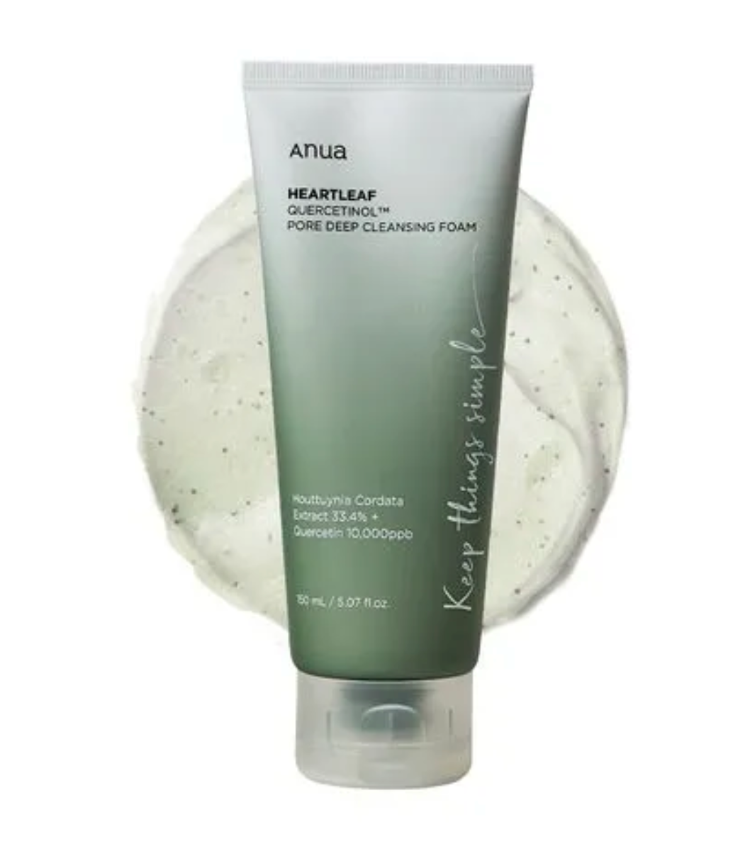 Anua Heartleaf Quercetinol Pore Deep Cleansing Foam