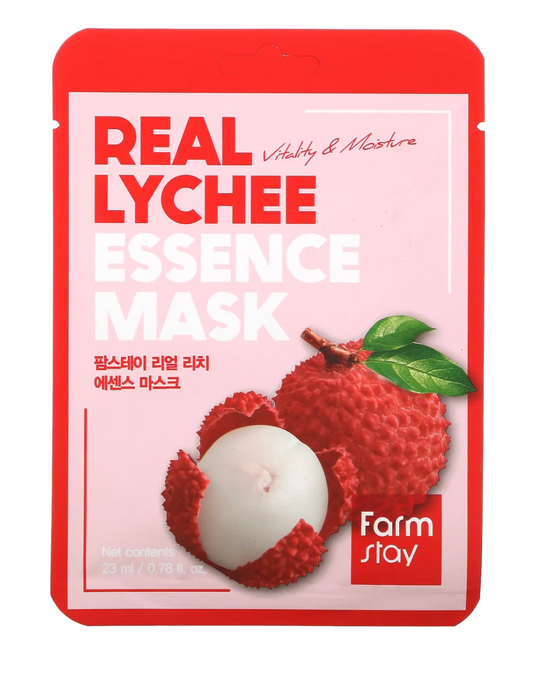 Farmstay Real Lychee Essence Mask