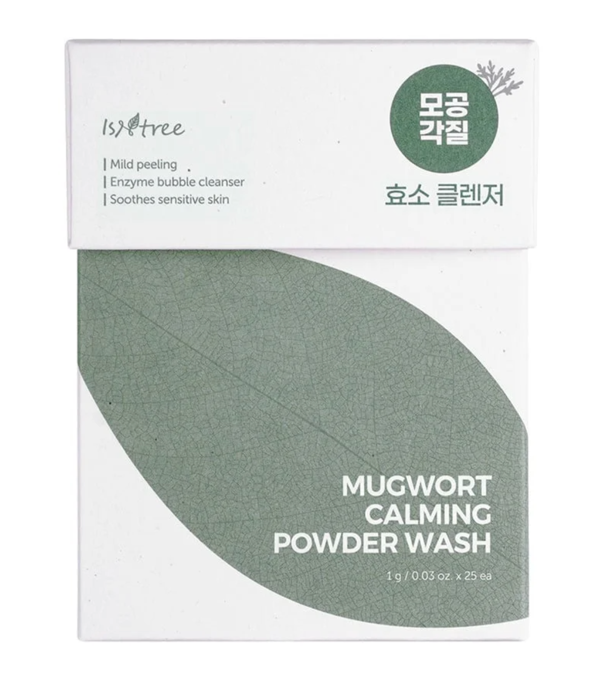 Isntree Mugwort Calming Powder Wash