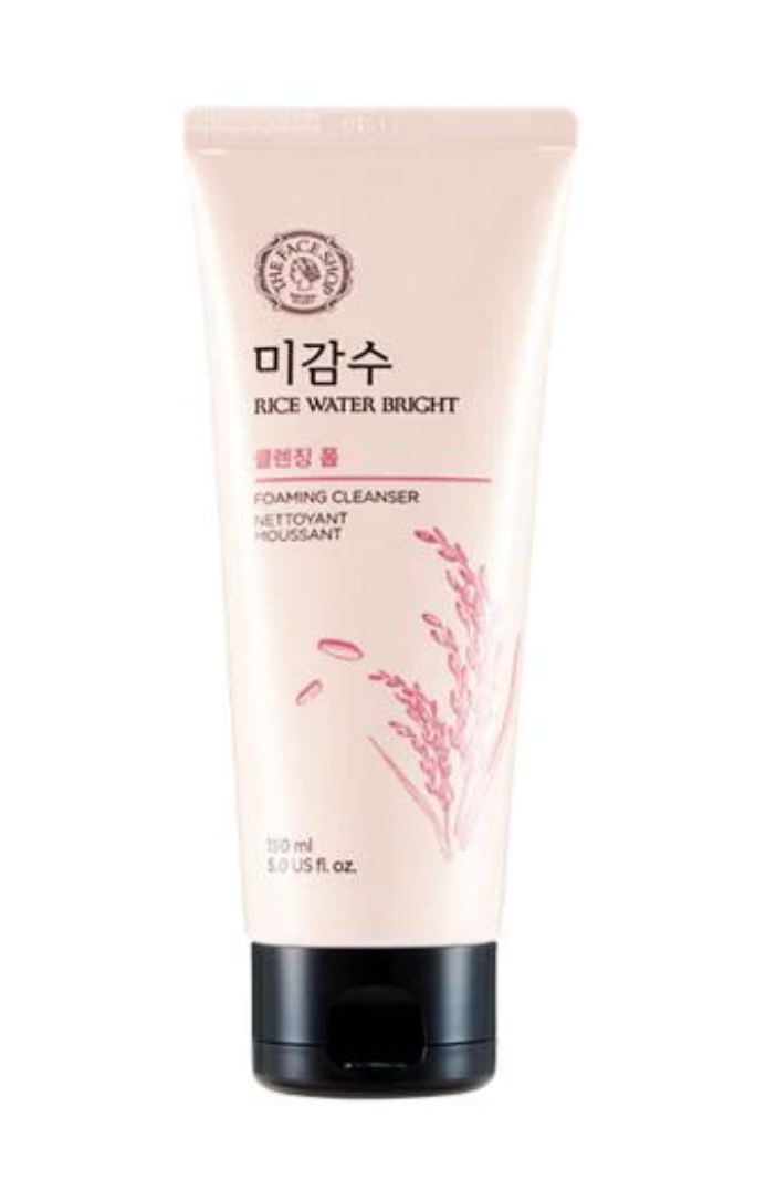 The Face Shop Rice Water Bright Facial Foaming Cleanser