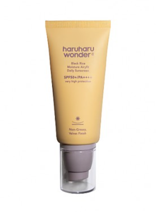 Haru Haru Wonder Black Rice Moisture Airyfit Daily Sunscreen SPF50+/PA++++