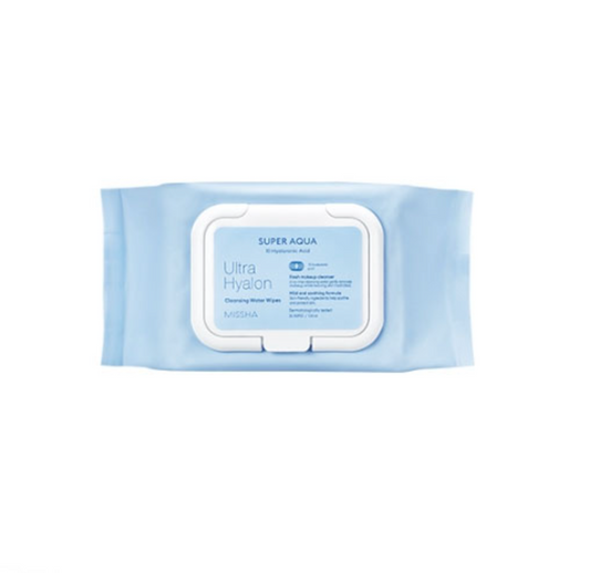 Missha Super Aqua Ultra Hyaluron Cleansing Water Wipes