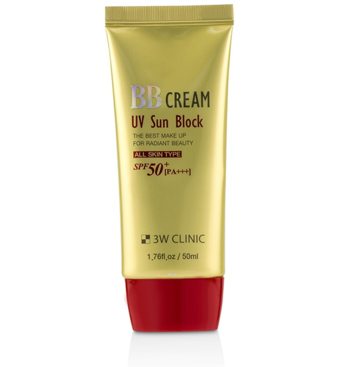 3W Clinic BB Cream UV Sun Block Spf 50+/PA+++