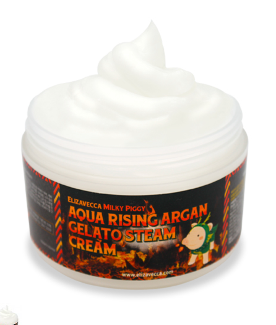 Elizavecca Aqua Rising Argan Gelato Steam Cream