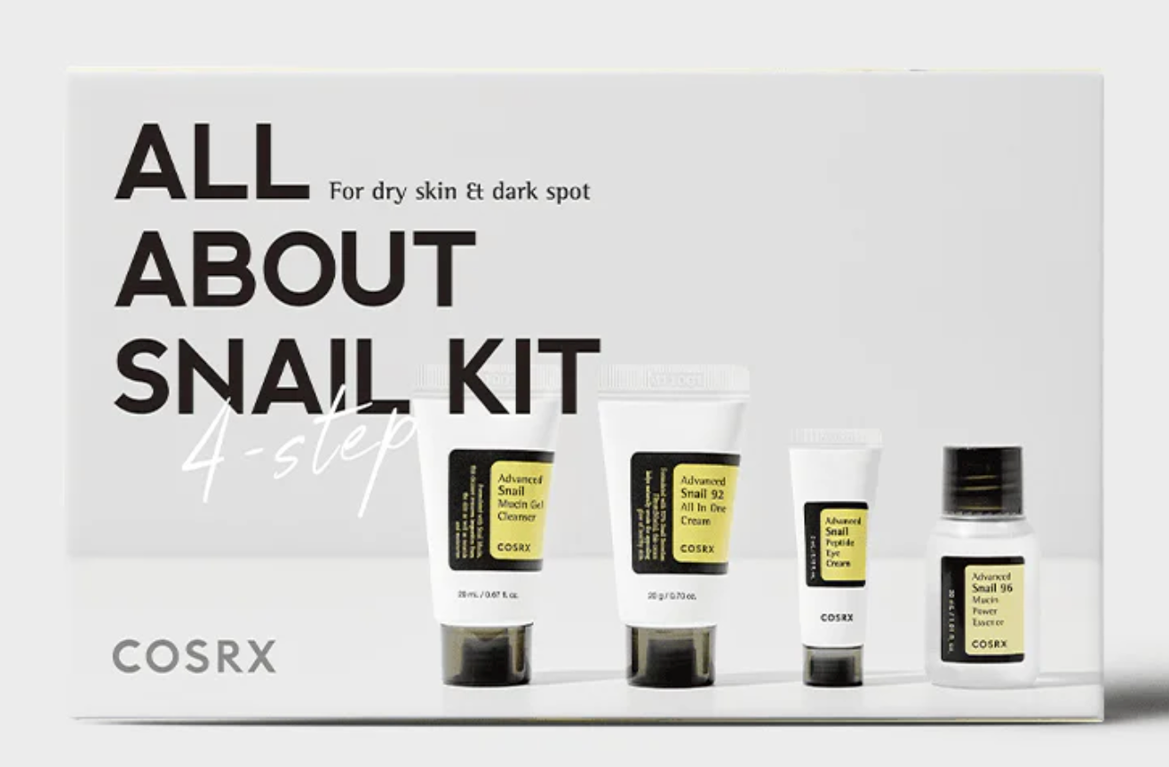 Cosrx All About Snail Kit – 4 Step