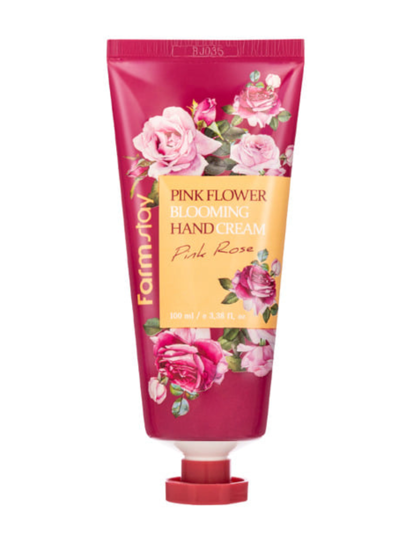 Farmstay Pink Flower Blooming Hand Cream Pink Rose