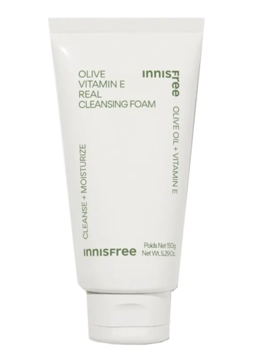 Innisfree Olive Vitamin E Real Cleansing foam