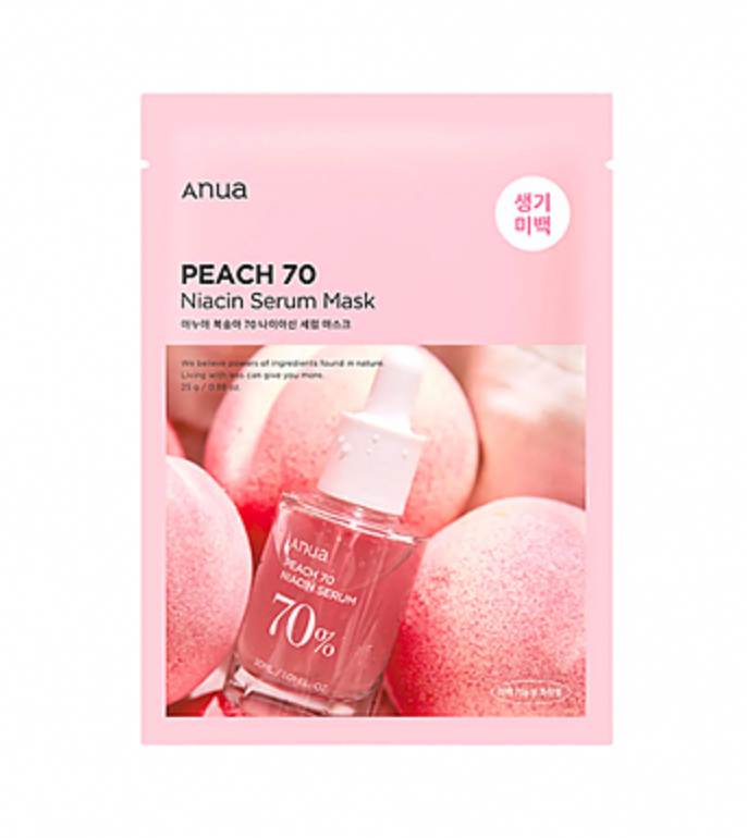 Anua Peach 70 Niacin Serum Mask