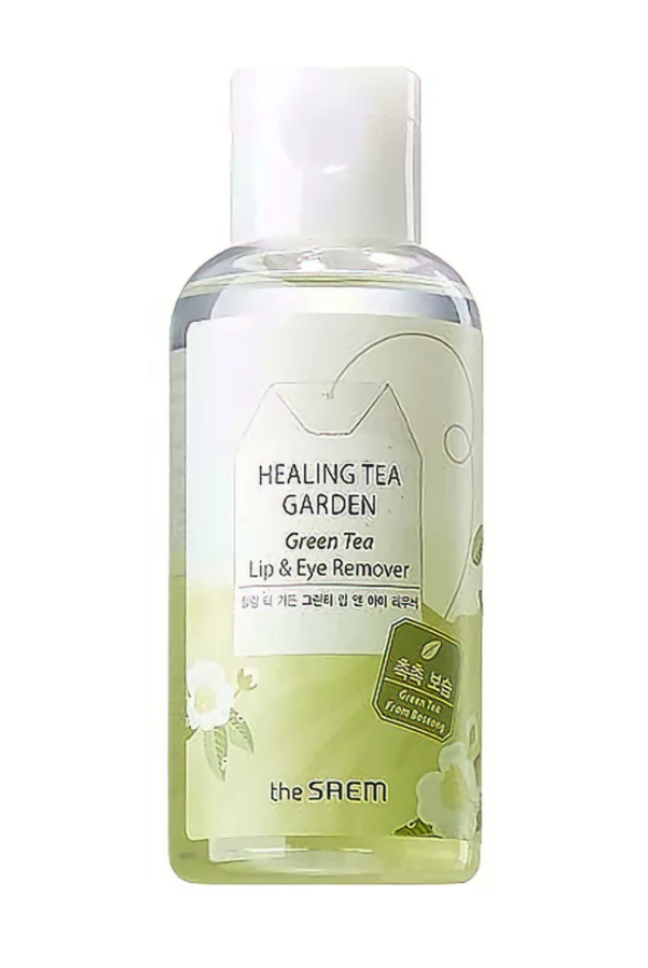 The saem Green Tea Lip & Eye Remover