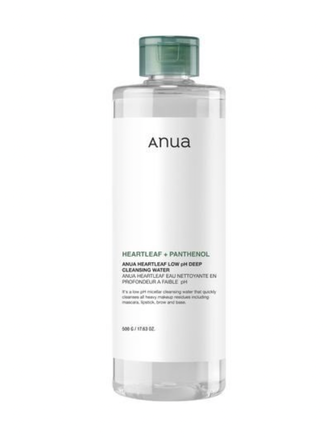 Anua Heartleaf Low pH Deep Cleansing Water