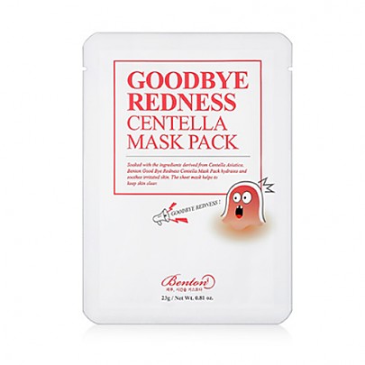 Goodbye redness centella mask pack