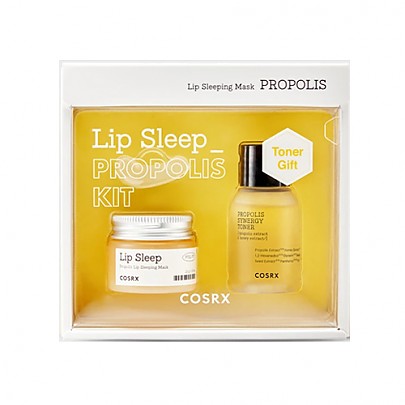 Cosrx Lip Sleep Propolis Kit + 30 ml Full Fit Propolis Synergy Toner
