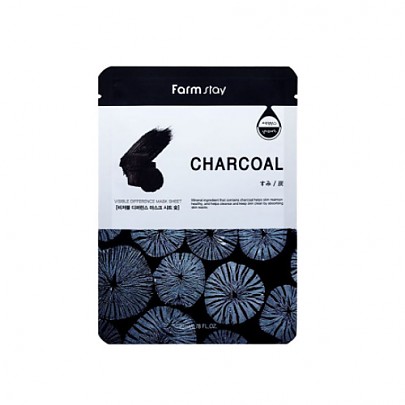 Farmstay Visible Difference Mask Sheet Charcoal