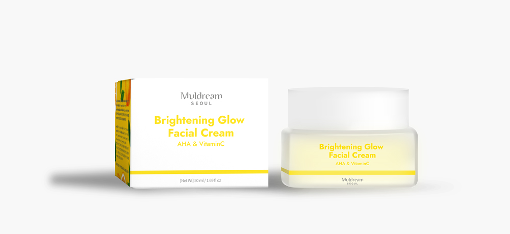 Brightening glow facial cream
