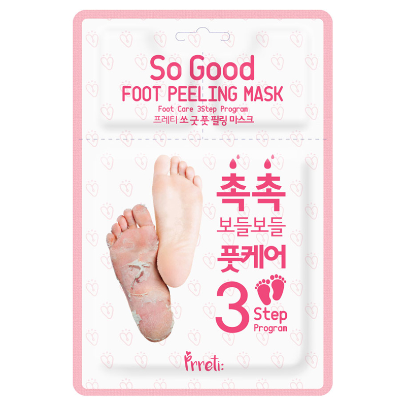 Prreti So Good Foot Peeling Mask 3 steps Program