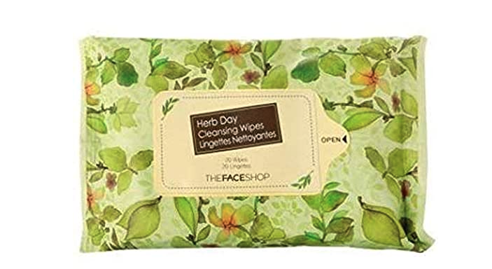 The Face Shop Herb Day Cleansing tissue