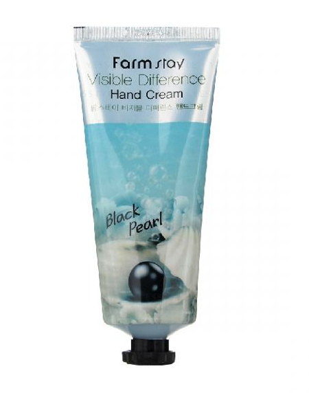 Farmstay Visible Difference Black Pearl Handcream