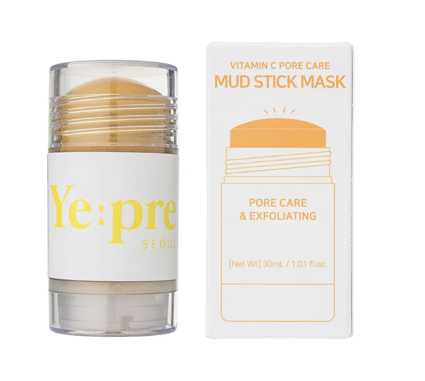 Ye:pre Mud Stick Mask Vitamin C Pore Care