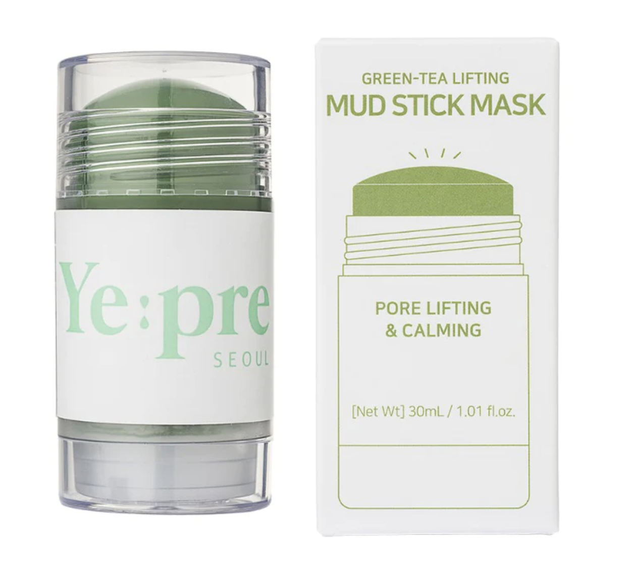 Ye:Pre Mud Stick Mask Green-Tea Lifting