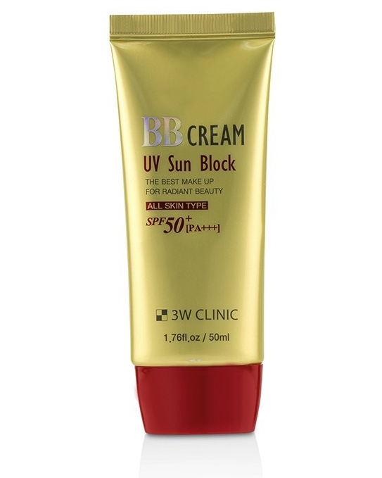 3W Clinic BB Cream UV Sun Block Spf 50+/PA+++