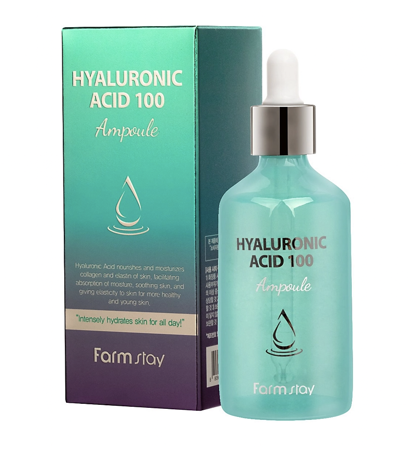 Farmstay Hyaluronic Acid 100 Ampoule