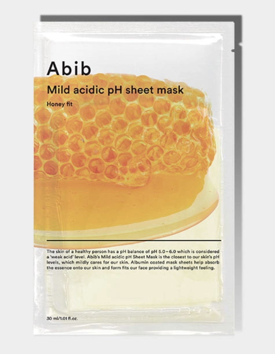 Abib Mild Acidic pH Sheet Mask Honey Fit