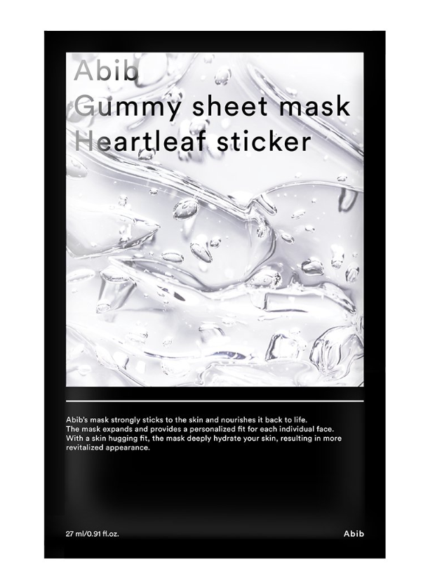 Abib Gummy Sheet Mask Heartleaf Sticker