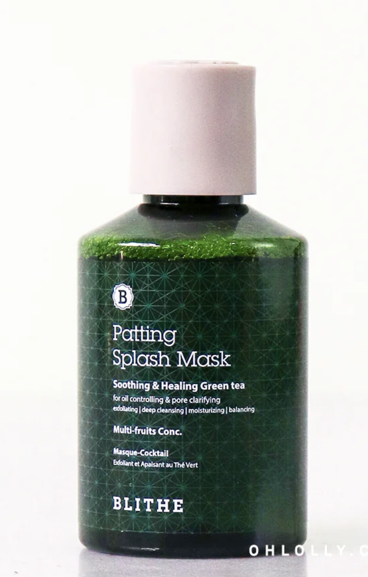 Blithe Patting Splash Mask Soothing & Healing Green Tea