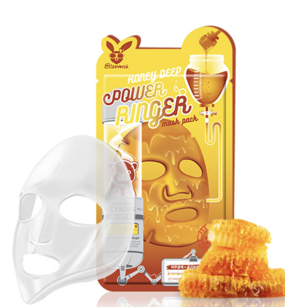Elizavecca Honey Deep Power Ringer Mask Pack
