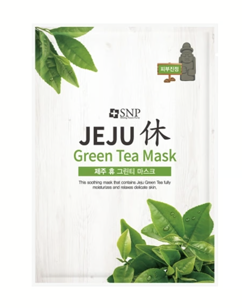 SNP Jeju Green Tea Mask